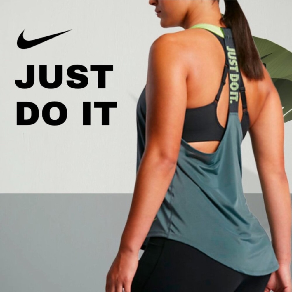 Nike Elastika Elevate “Just Do It” Tank Top
